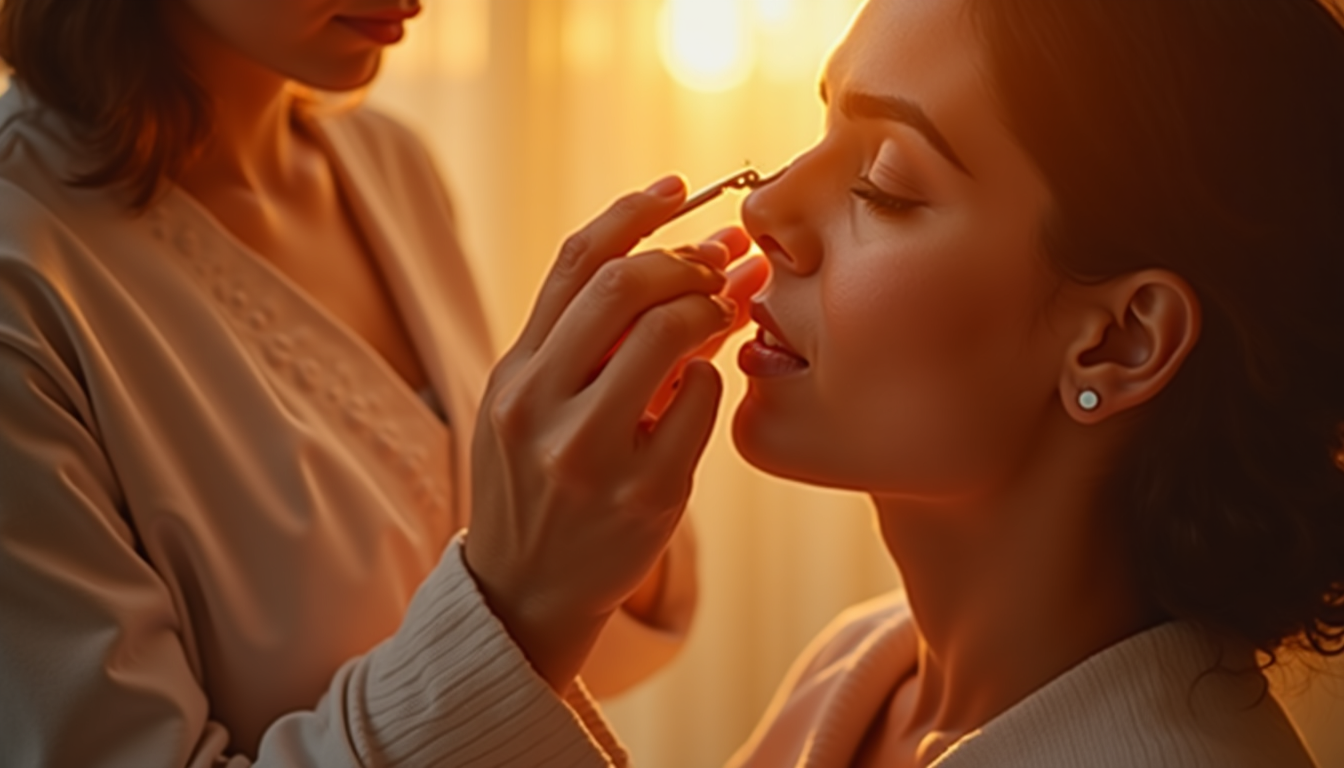 Femeie cu gene laminate perfect, evidențiind preturi laminare gene accesibile.