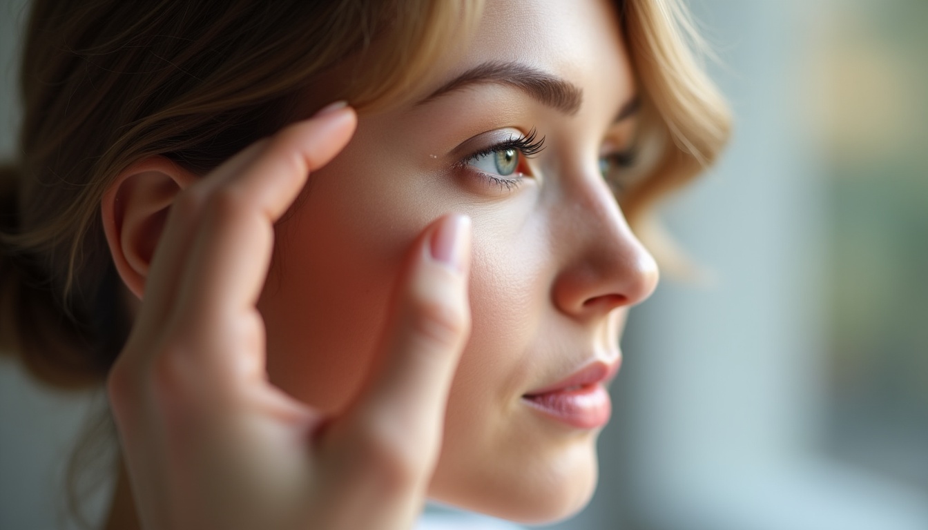 Femeie cu sprâncene perfect repigmentate, zâmbind, arătând încredere și frumusețe naturală